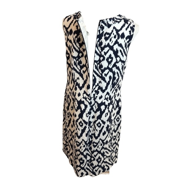 Ann Taylor Linen Fully Lined Dress 10 - Picture 4 of 5